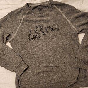Half Acre Beer "Join or Die" Chicago L/S Crewneck Sweater - Size Medium